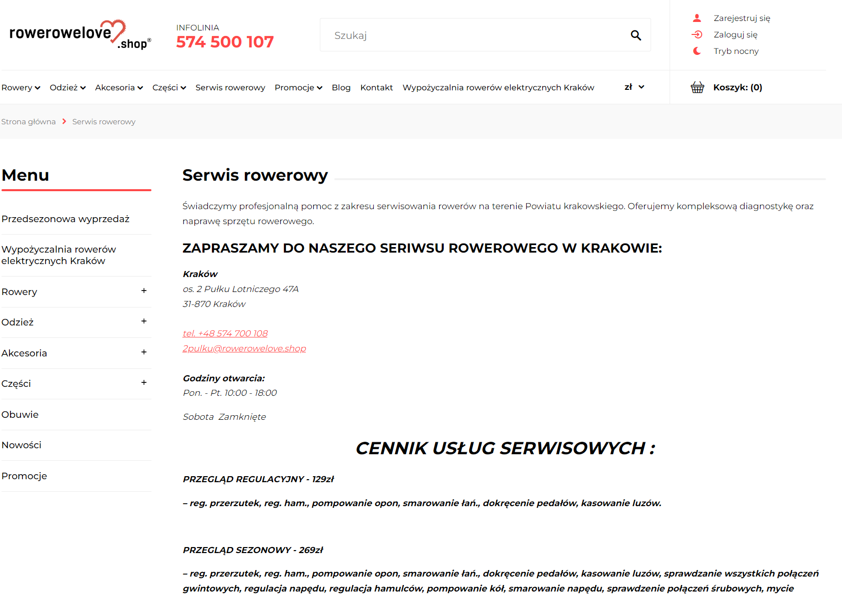 Jak często serwisować rower?