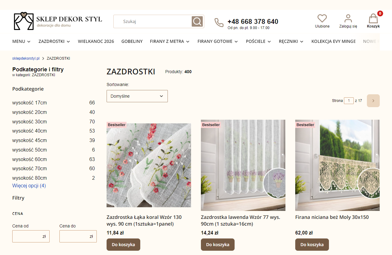 W jakich wnętrzach zazdrostki sprawdzają się lepiej niż klasyczne firanki?